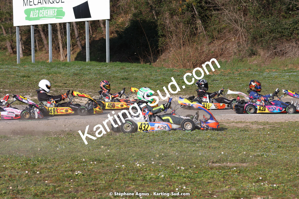 04 & 05/03/2023 : 1ère manche du Championnat du Sud à Alès (photos Stéphane Agnus) 2023 — karting