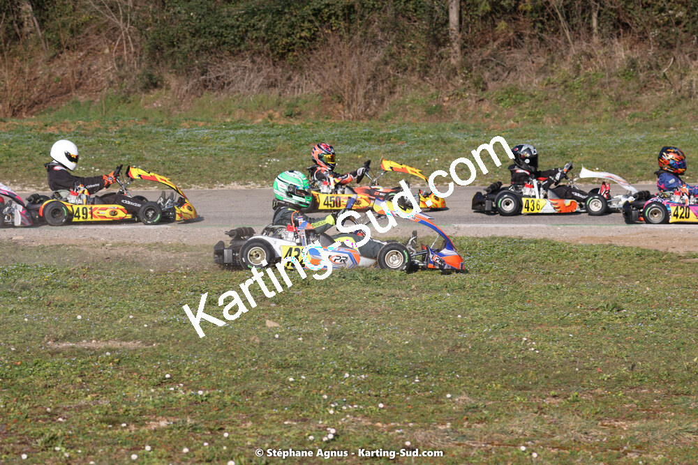 04 & 05/03/2023 : 1ère manche du Championnat du Sud à Alès (photos Stéphane Agnus) 2023 — karting