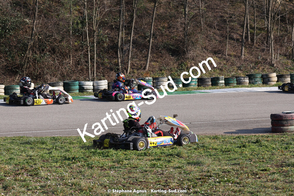 04 & 05/03/2023 : 1ère manche du Championnat du Sud à Alès (photos Stéphane Agnus) 2023 — karting