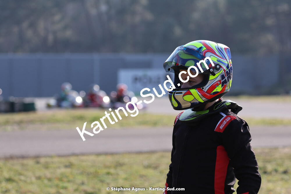 Andy DIAZ — 04 & 05/03/2023 : 1ère manche du Championnat du Sud à Alès (photos Stéphane Agnus) 2023 — karting