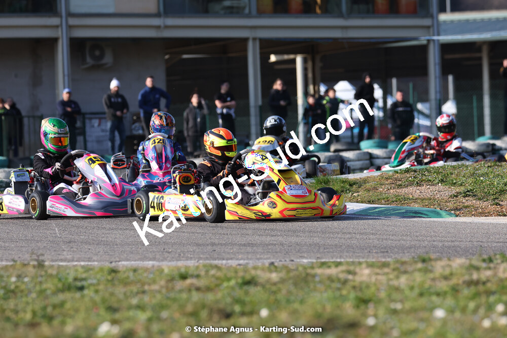 04 & 05/03/2023 : 1ère manche du Championnat du Sud à Alès (photos Stéphane Agnus) 2023 — karting