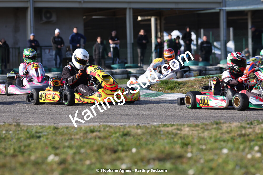 04 & 05/03/2023 : 1ère manche du Championnat du Sud à Alès (photos Stéphane Agnus) 2023 — karting