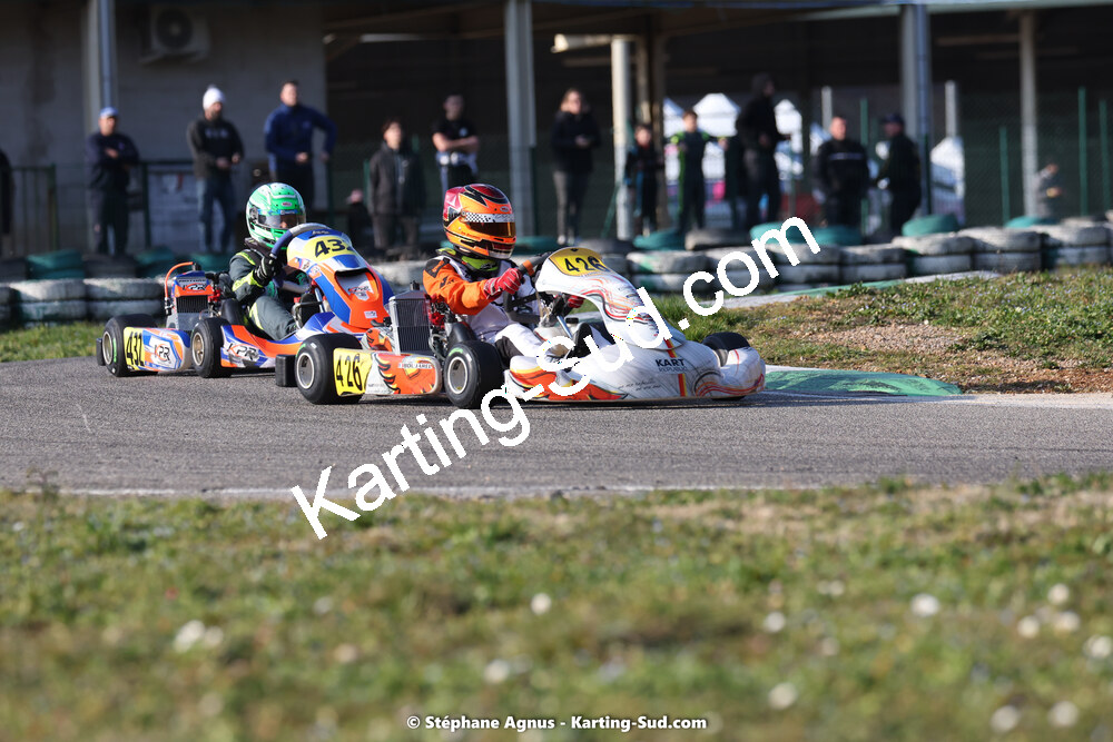 04 & 05/03/2023 : 1ère manche du Championnat du Sud à Alès (photos Stéphane Agnus) 2023 — karting