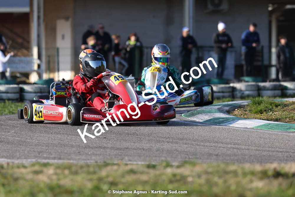 04 & 05/03/2023 : 1ère manche du Championnat du Sud à Alès (photos Stéphane Agnus) 2023 — karting
