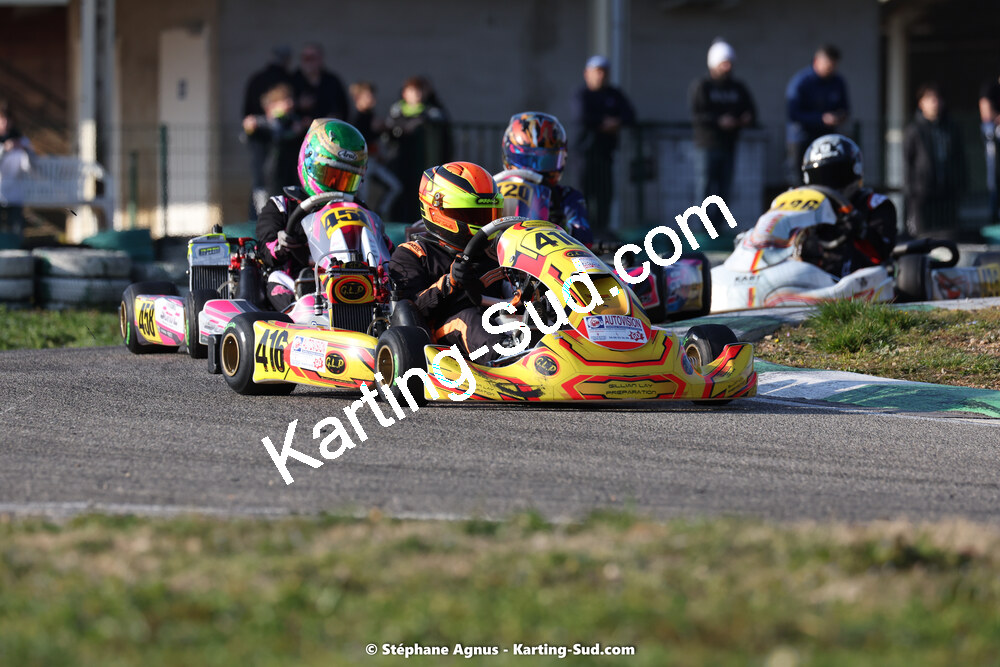 04 & 05/03/2023 : 1ère manche du Championnat du Sud à Alès (photos Stéphane Agnus) 2023 — karting