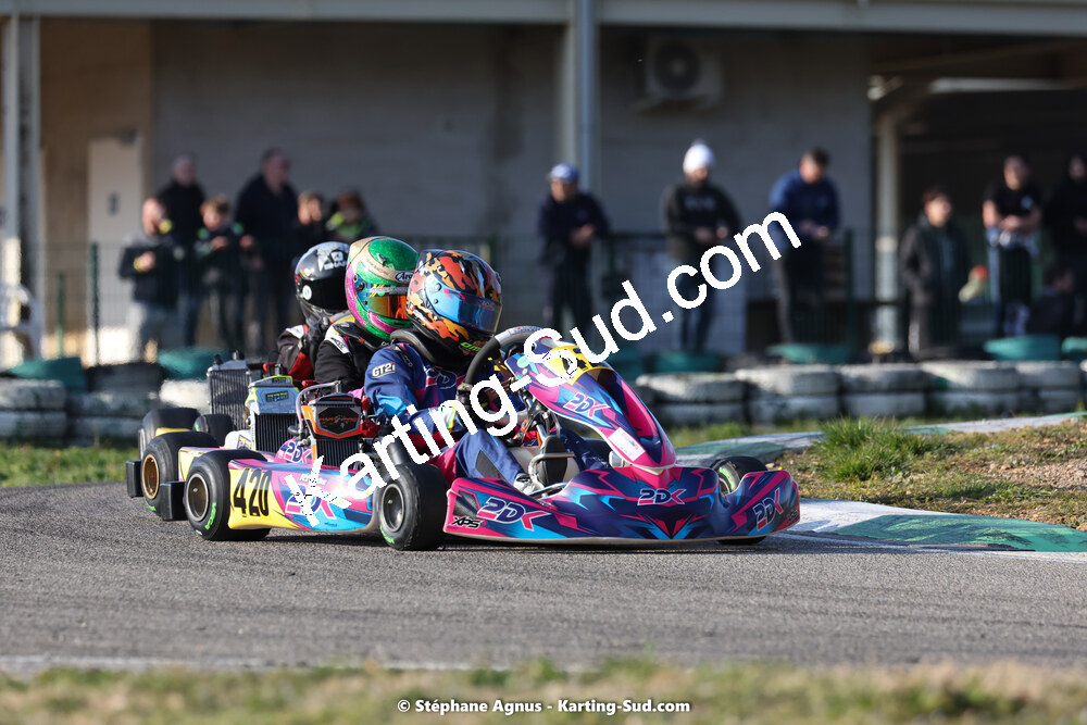 04 & 05/03/2023 : 1ère manche du Championnat du Sud à Alès (photos Stéphane Agnus) 2023 — karting