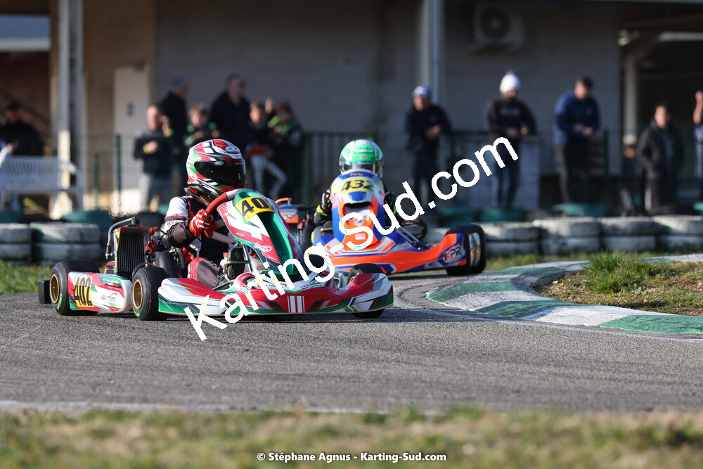 Ethan CHAIX — 04 & 05/03/2023 : 1ère manche du Championnat du Sud à Alès (photos Stéphane Agnus) 2023 — karting