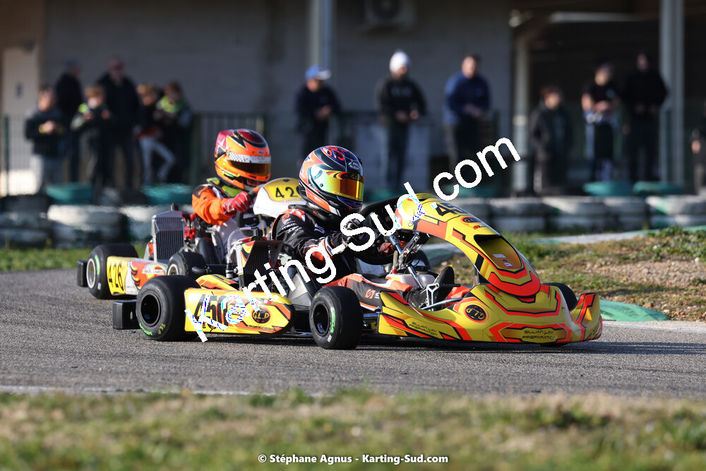 Tyméo CIAMA — 04 & 05/03/2023 : 1ère manche du Championnat du Sud à Alès (photos Stéphane Agnus) 2023 — karting