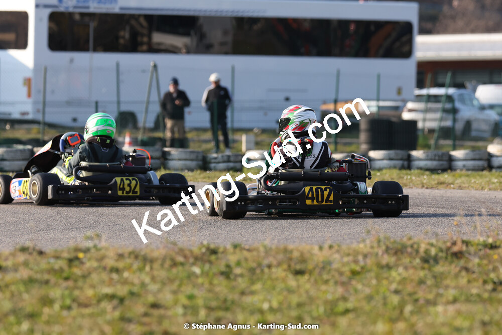 Ethan CHAIX — 04 & 05/03/2023 : 1ère manche du Championnat du Sud à Alès (photos Stéphane Agnus) 2023 — karting