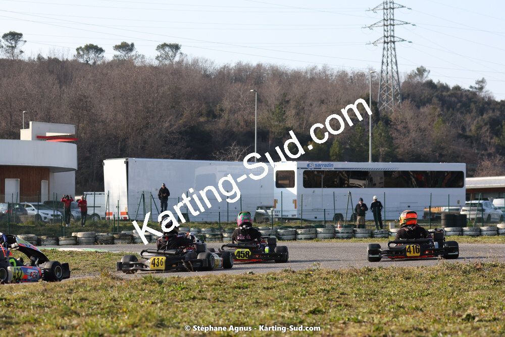 04 & 05/03/2023 : 1ère manche du Championnat du Sud à Alès (photos Stéphane Agnus) 2023 — karting