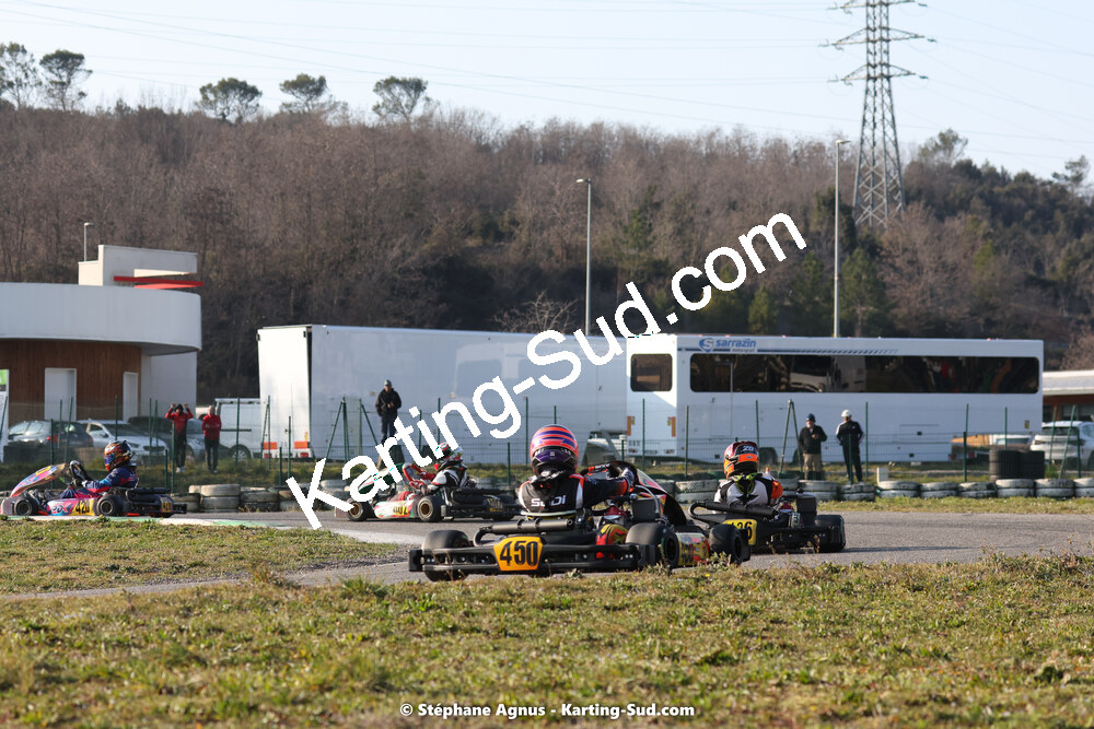 04 & 05/03/2023 : 1ère manche du Championnat du Sud à Alès (photos Stéphane Agnus) 2023 — karting