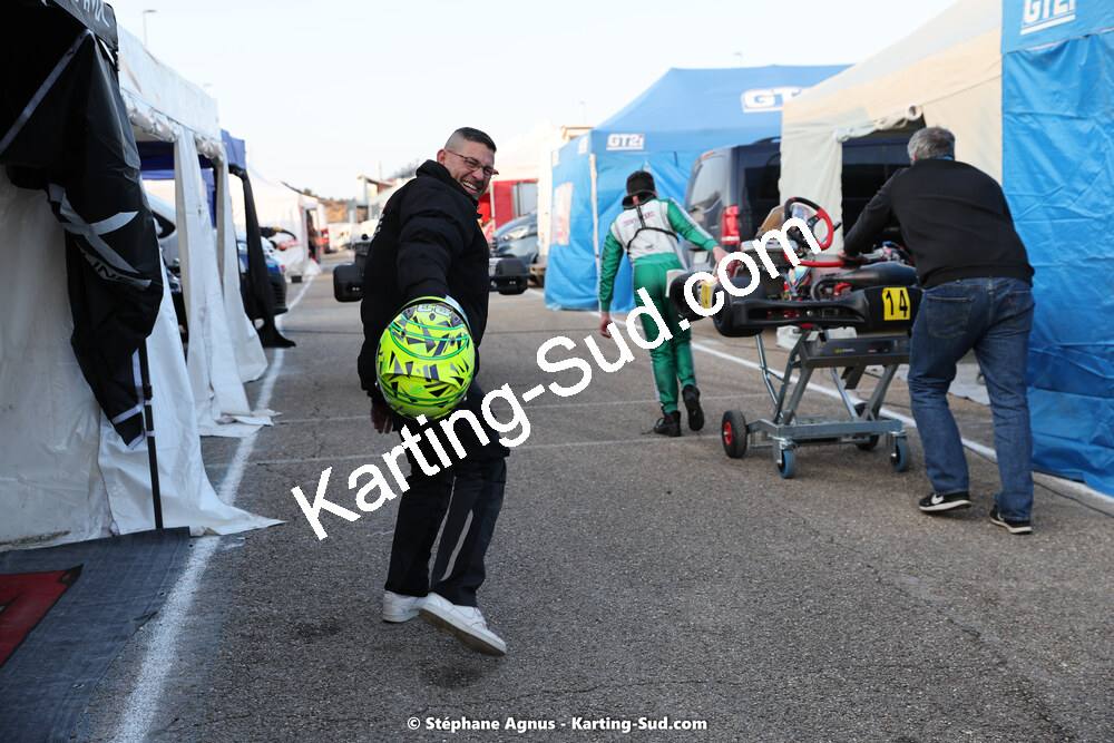 Eric CATALA — 04 & 05/03/2023 : 1ère manche du Championnat du Sud à Alès (photos Stéphane Agnus) 2023 — karting
