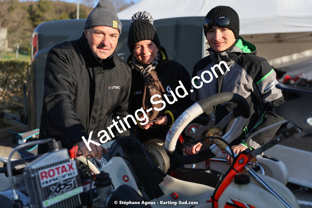 Lionel BETEILLE, Maxime BETEILLE — 04 & 05/03/2023 : 1ère manche du Championnat du Sud à Alès (photos Stéphane Agnus) 2023 — karting