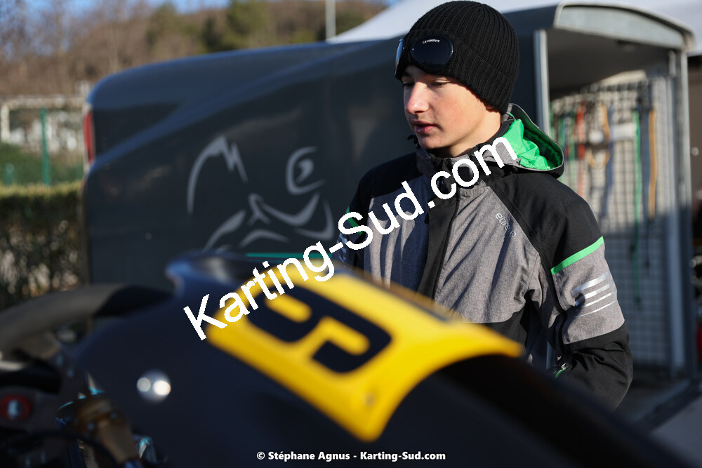 Maxime BETEILLE — 04 & 05/03/2023 : 1ère manche du Championnat du Sud à Alès (photos Stéphane Agnus) 2023 — karting