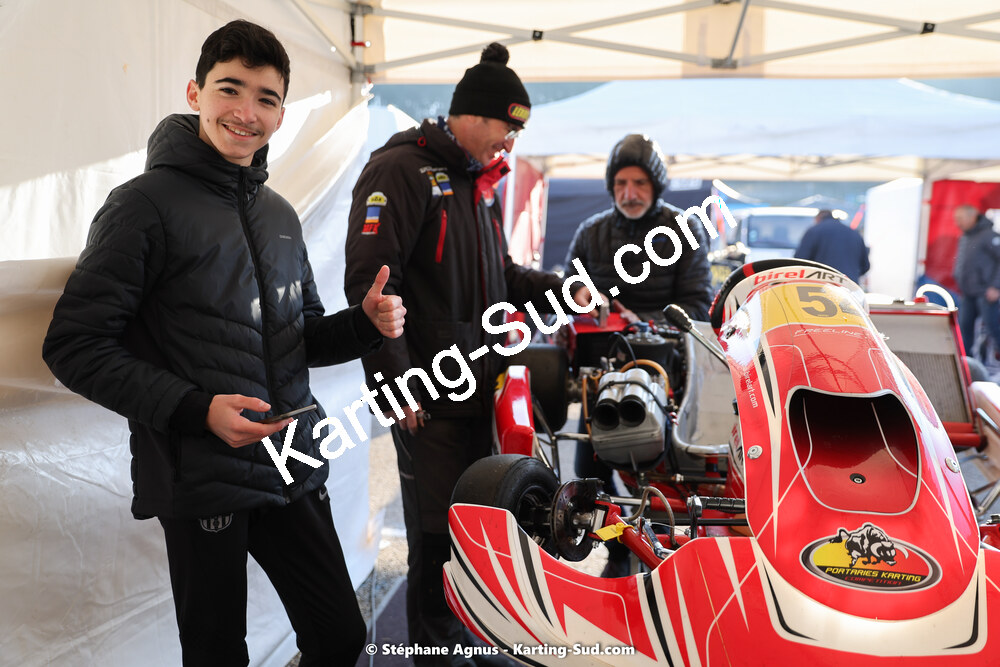 04 & 05/03/2023 : 1ère manche du Championnat du Sud à Alès (photos Stéphane Agnus) 2023 — karting