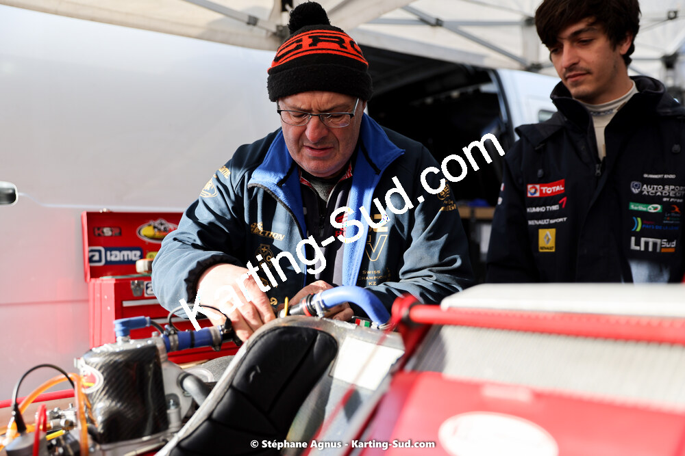 Enzo GUIBBERT, Luc PORTARIES — 04 & 05/03/2023 : 1ère manche du Championnat du Sud à Alès (photos Stéphane Agnus) 2023 — karting