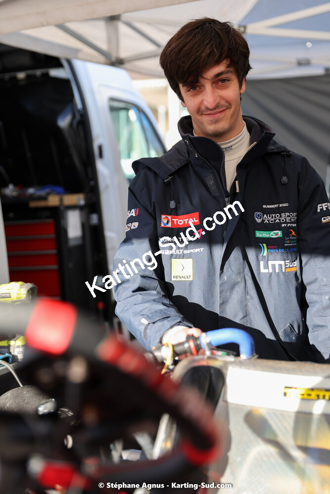 Enzo GUIBBERT — 04 & 05/03/2023 : 1ère manche du Championnat du Sud à Alès (photos Stéphane Agnus) 2023 — karting