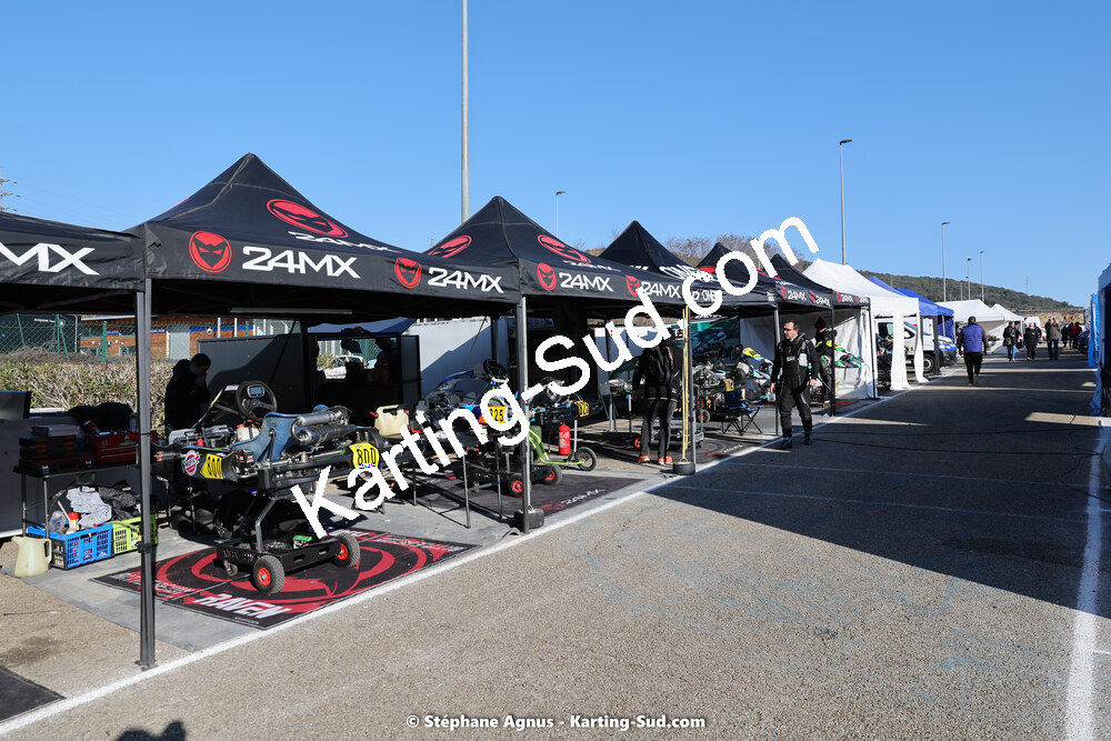 04 & 05/03/2023 : 1ère manche du Championnat du Sud à Alès (photos Stéphane Agnus) 2023 — karting
