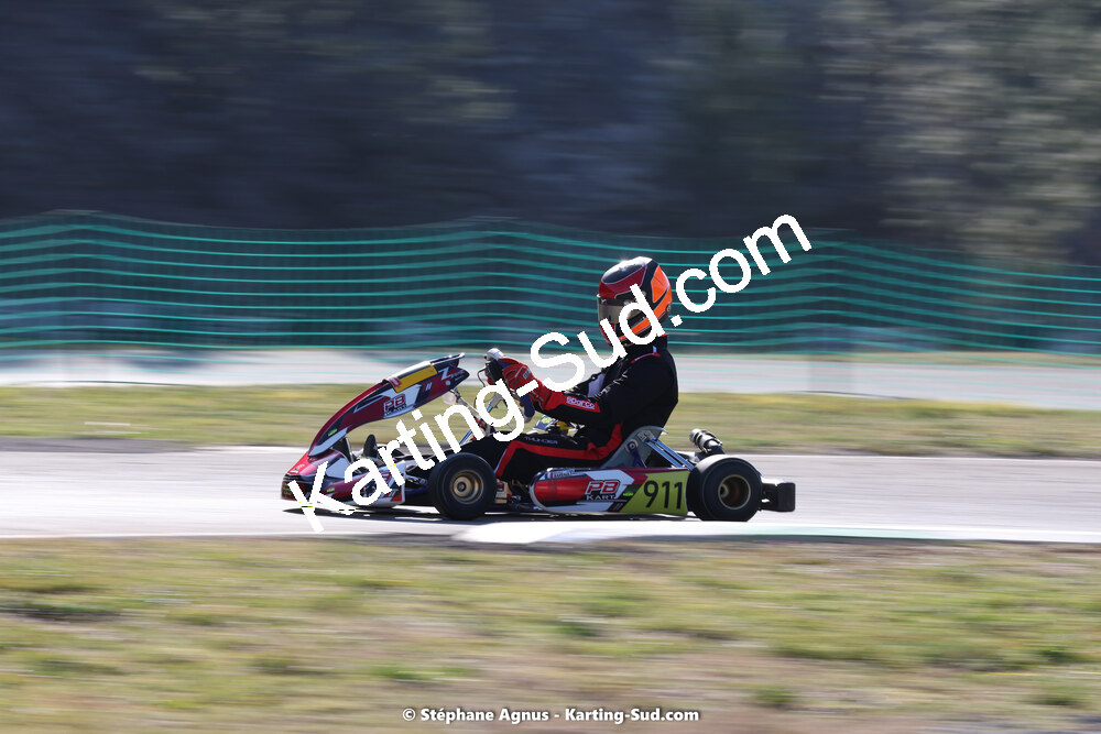 Mathis BARRAULT — 04 & 05/03/2023 : 1ère manche du Championnat du Sud à Alès (photos Stéphane Agnus) 2023 — karting