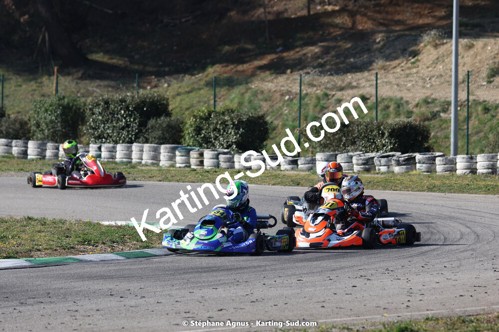 Maxime MOURGUES — 04 & 05/03/2023 : 1ère manche du Championnat du Sud à Alès (photos Stéphane Agnus) 2023 — karting