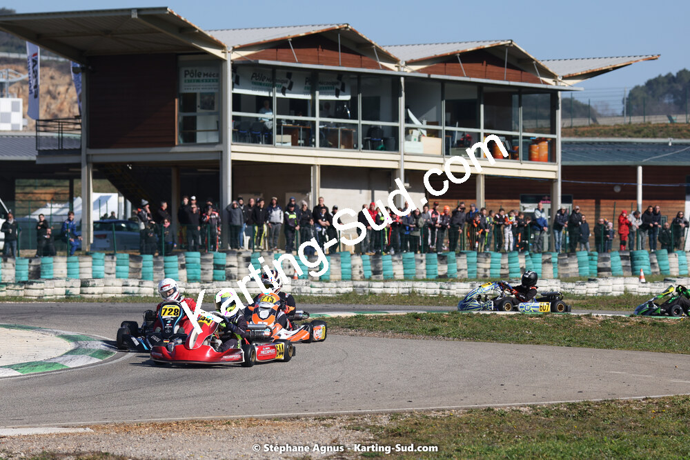 04 & 05/03/2023 : 1ère manche du Championnat du Sud à Alès (photos Stéphane Agnus) 2023 — karting