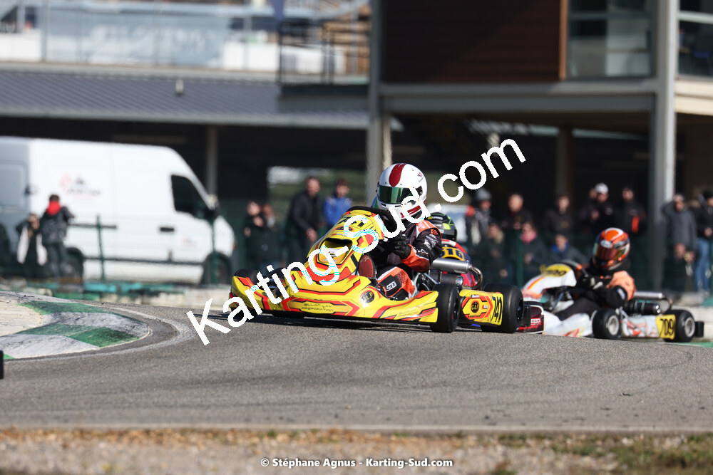 Louka MICHEL — 04 & 05/03/2023 : 1ère manche du Championnat du Sud à Alès (photos Stéphane Agnus) 2023 — karting