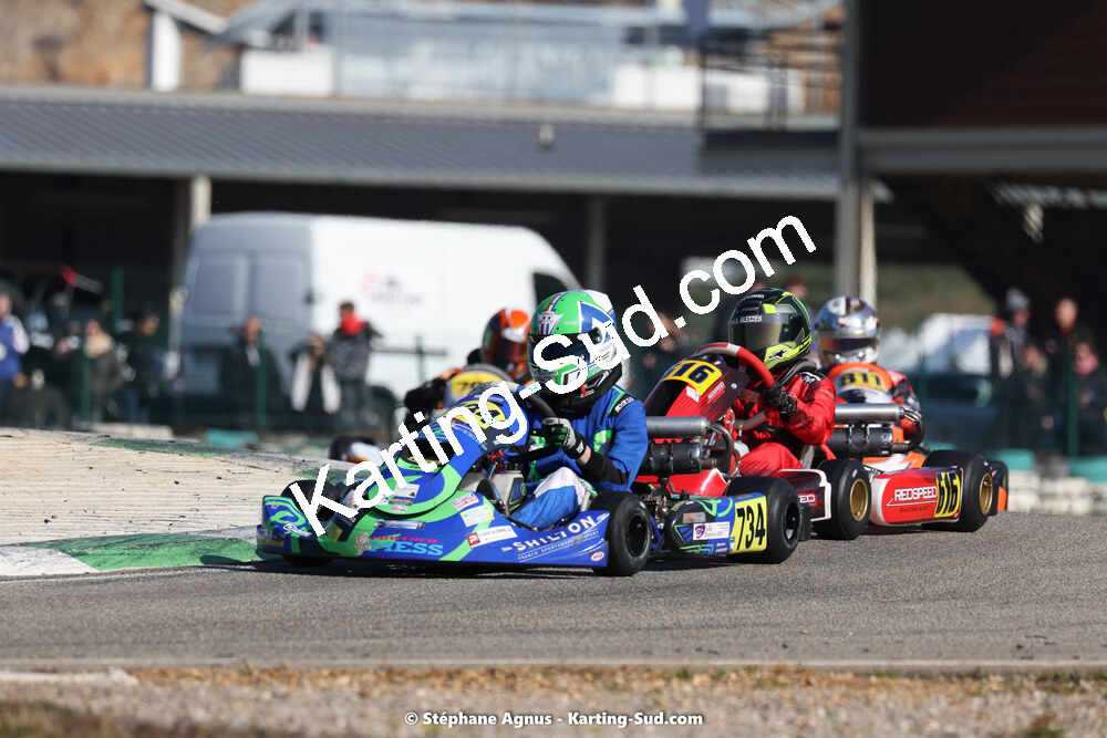 Maxime MOURGUES — 04 & 05/03/2023 : 1ère manche du Championnat du Sud à Alès (photos Stéphane Agnus) 2023 — karting