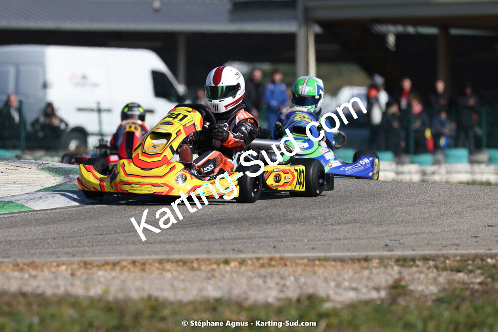 Louka MICHEL — 04 & 05/03/2023 : 1ère manche du Championnat du Sud à Alès (photos Stéphane Agnus) 2023 — karting