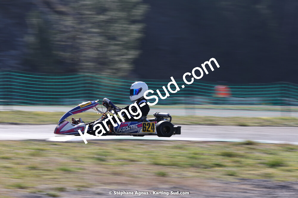 Ghiless JEANNEY — 04 & 05/03/2023 : 1ère manche du Championnat du Sud à Alès (photos Stéphane Agnus) 2023 — karting