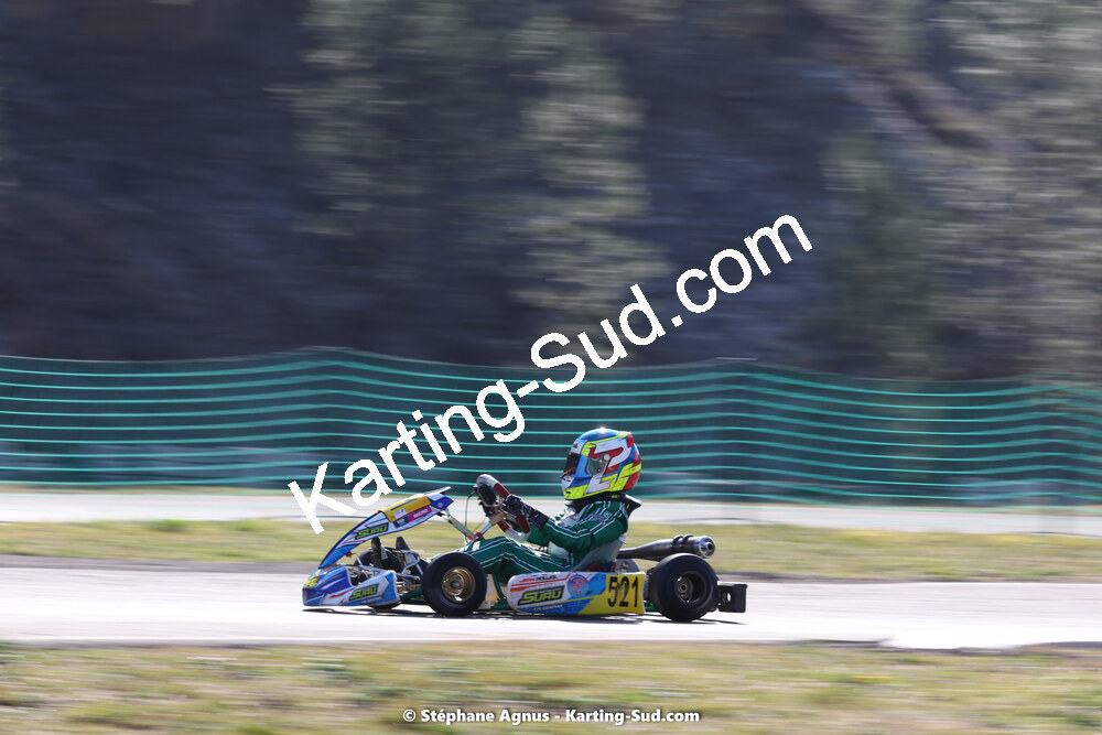 Jean PUJOL — 04 & 05/03/2023 : 1ère manche du Championnat du Sud à Alès (photos Stéphane Agnus) 2023 — karting