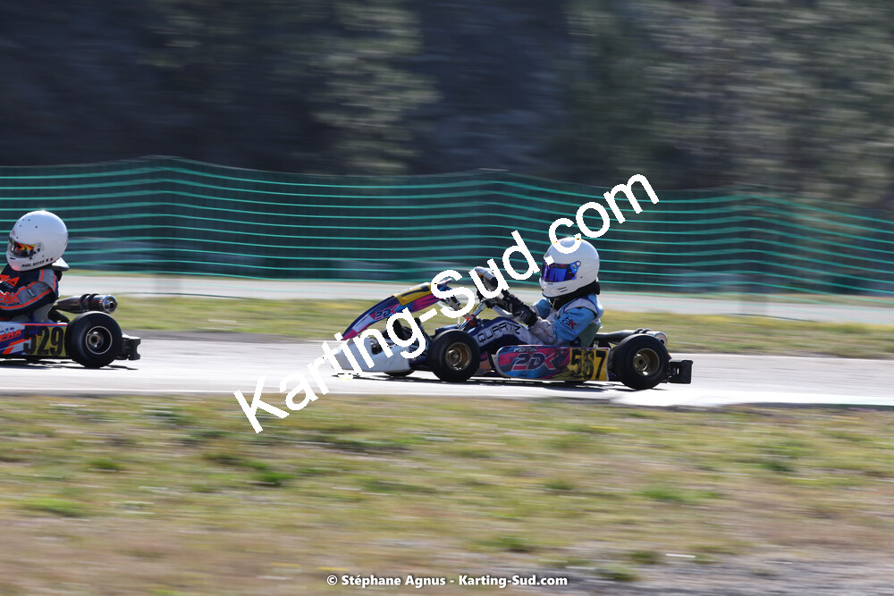 04 & 05/03/2023 : 1ère manche du Championnat du Sud à Alès (photos Stéphane Agnus) 2023 — karting