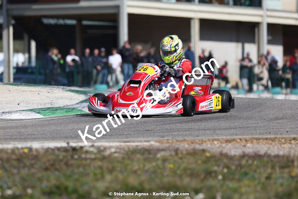 Quentin PAGES — 04 & 05/03/2023 : 1ère manche du Championnat du Sud à Alès (photos Stéphane Agnus) 2023 — karting