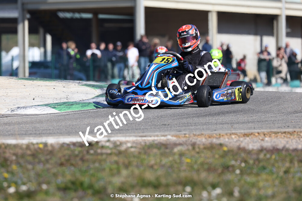 Noann ANDRES — 04 & 05/03/2023 : 1ère manche du Championnat du Sud à Alès (photos Stéphane Agnus) 2023 — karting