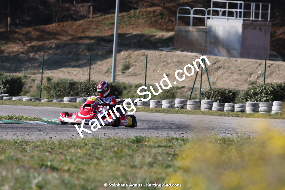 Enzo GUIBBERT — 04 & 05/03/2023 : 1ère manche du Championnat du Sud à Alès (photos Stéphane Agnus) 2023 — karting