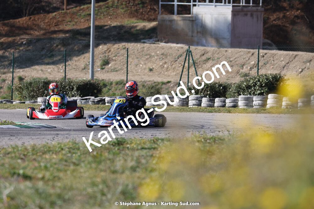 Noann ANDRES — 04 & 05/03/2023 : 1ère manche du Championnat du Sud à Alès (photos Stéphane Agnus) 2023 — karting