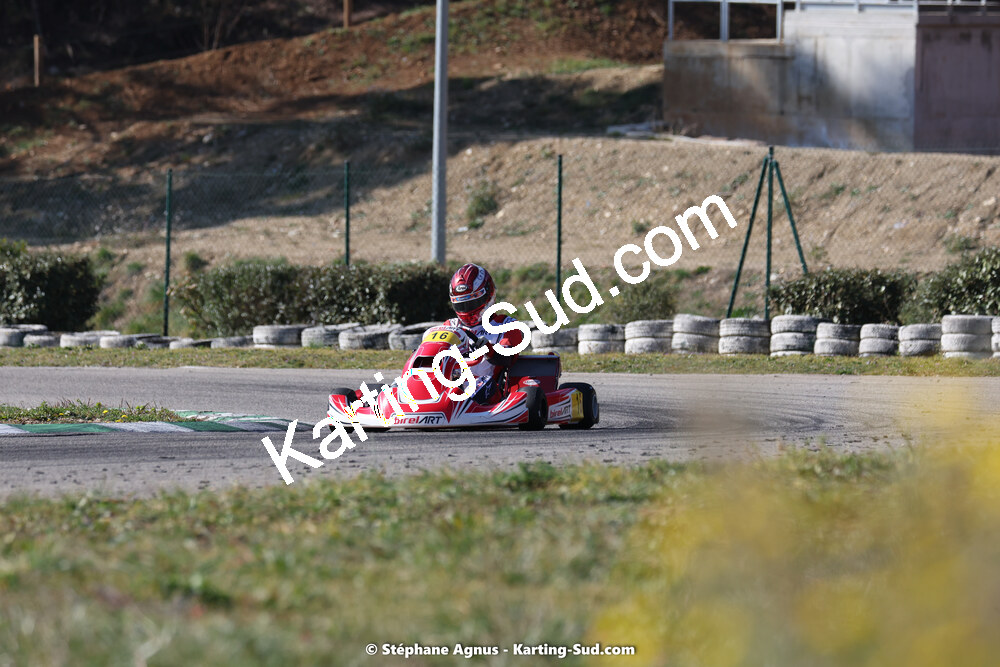 Enzo GUIBBERT — 04 & 05/03/2023 : 1ère manche du Championnat du Sud à Alès (photos Stéphane Agnus) 2023 — karting
