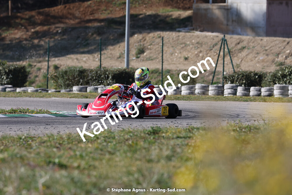 Quentin PAGES — 04 & 05/03/2023 : 1ère manche du Championnat du Sud à Alès (photos Stéphane Agnus) 2023 — karting