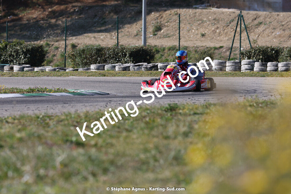Oscar PY — 04 & 05/03/2023 : 1ère manche du Championnat du Sud à Alès (photos Stéphane Agnus) 2023 — karting