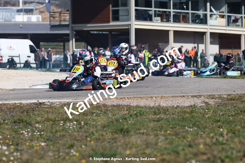 04 & 05/03/2023 : 1ère manche du Championnat du Sud à Alès (photos Stéphane Agnus) 2023 — karting