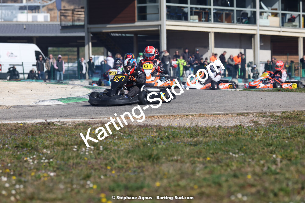 04 & 05/03/2023 : 1ère manche du Championnat du Sud à Alès (photos Stéphane Agnus) 2023 — karting