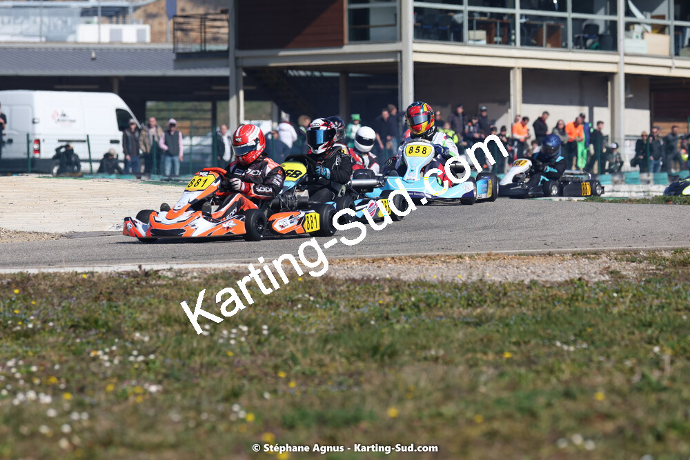 04 & 05/03/2023 : 1ère manche du Championnat du Sud à Alès (photos Stéphane Agnus) 2023 — karting
