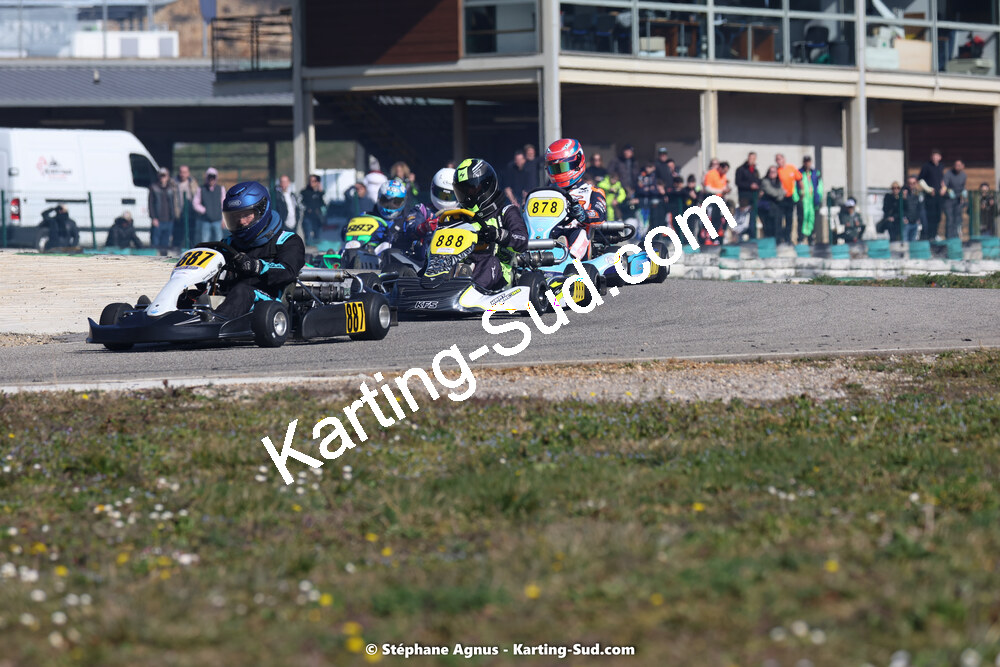 04 & 05/03/2023 : 1ère manche du Championnat du Sud à Alès (photos Stéphane Agnus) 2023 — karting