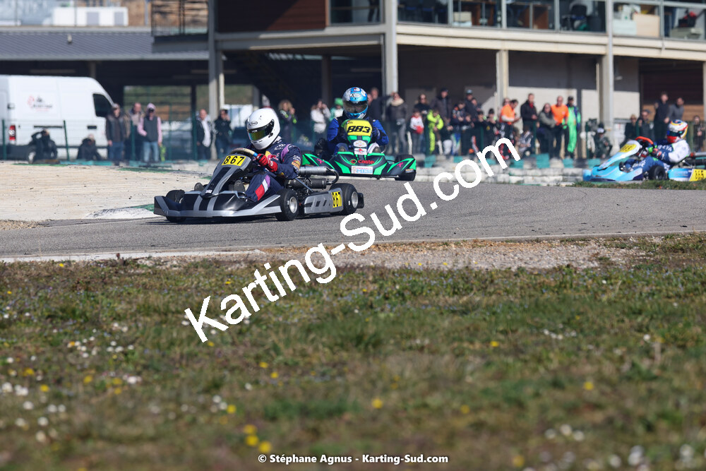 04 & 05/03/2023 : 1ère manche du Championnat du Sud à Alès (photos Stéphane Agnus) 2023 — karting