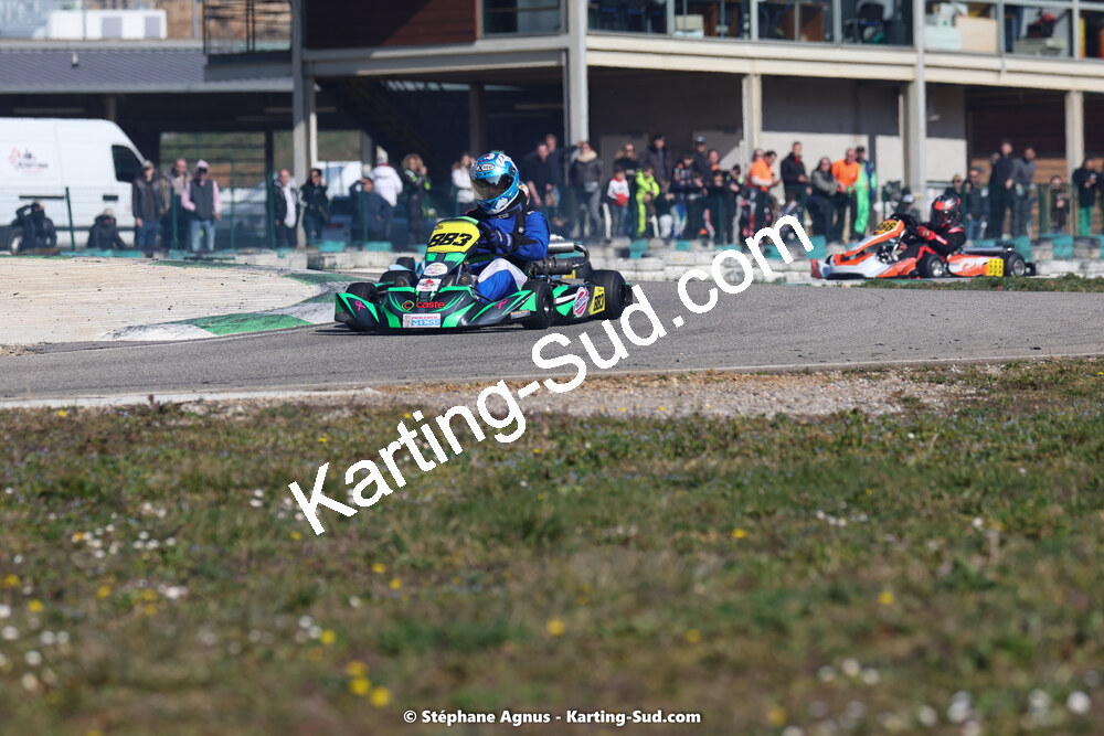 04 & 05/03/2023 : 1ère manche du Championnat du Sud à Alès (photos Stéphane Agnus) 2023 — karting