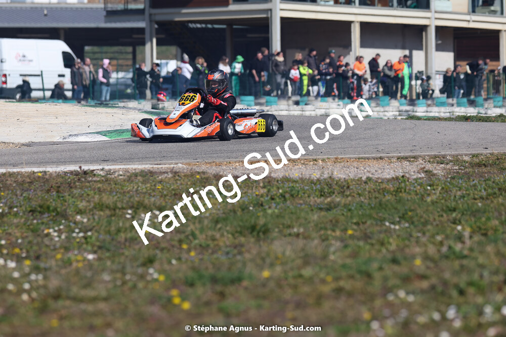 04 & 05/03/2023 : 1ère manche du Championnat du Sud à Alès (photos Stéphane Agnus) 2023 — karting