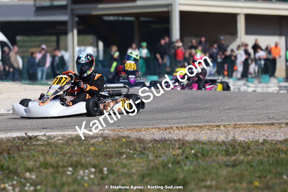 04 & 05/03/2023 : 1ère manche du Championnat du Sud à Alès (photos Stéphane Agnus) 2023 — karting