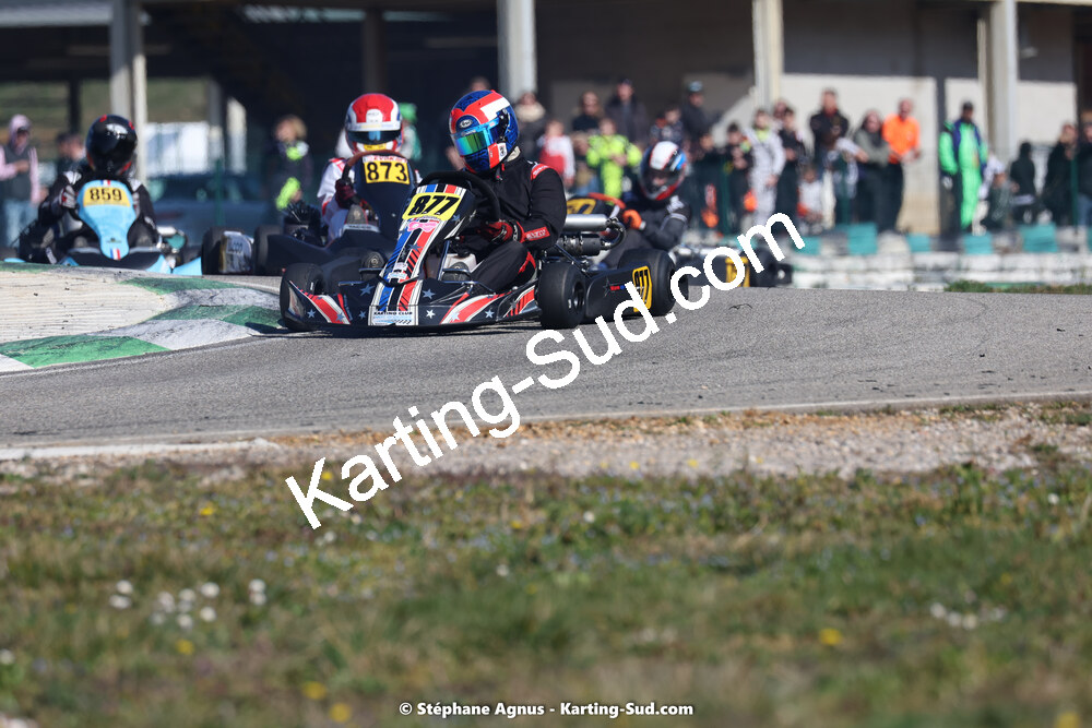 Mathieu FOURNIL — 04 & 05/03/2023 : 1ère manche du Championnat du Sud à Alès (photos Stéphane Agnus) 2023 — karting