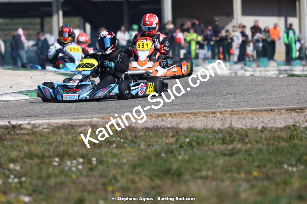 04 & 05/03/2023 : 1ère manche du Championnat du Sud à Alès (photos Stéphane Agnus) 2023 — karting