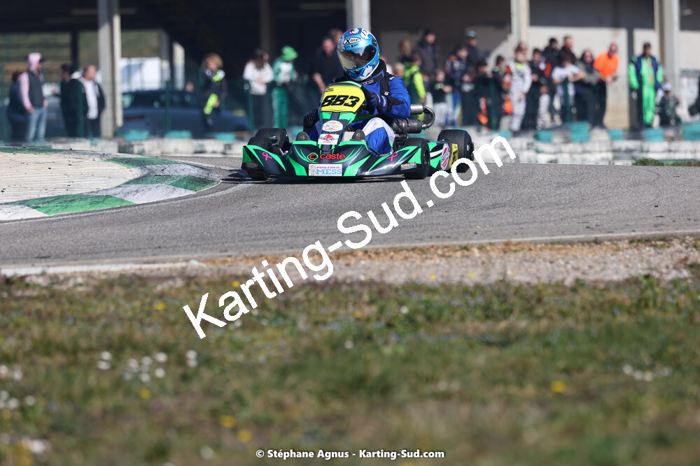 04 & 05/03/2023 : 1ère manche du Championnat du Sud à Alès (photos Stéphane Agnus) 2023 — karting