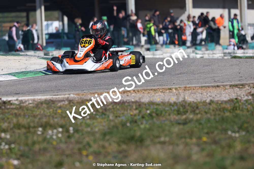 04 & 05/03/2023 : 1ère manche du Championnat du Sud à Alès (photos Stéphane Agnus) 2023 — karting